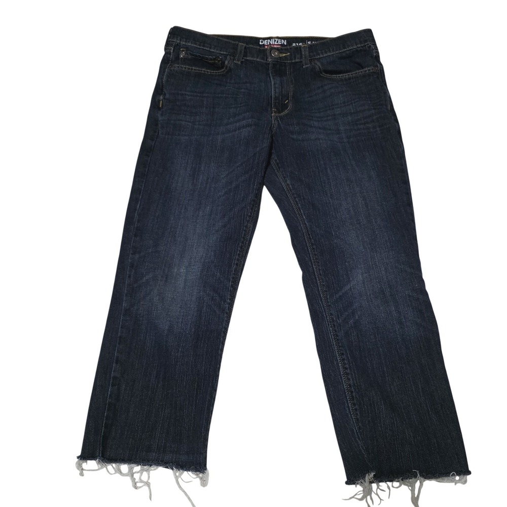 Denizen Levis 216 Skinny Fit Jeans‎ Mens Cut 33x22 Blue Denim